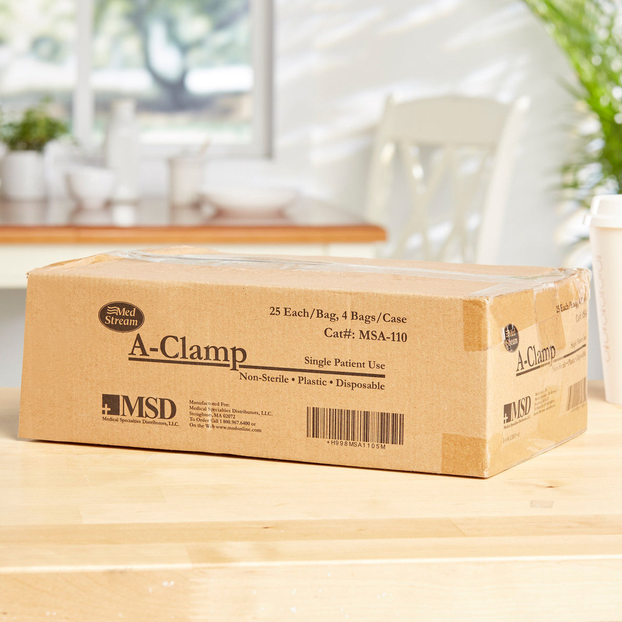 Tubing Clamp McKesson 4-7/8 Inch Length Plastic - BeHope