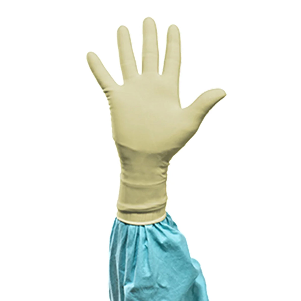 Surgical Glove Biogel® PI Size 8 Sterile Polyisoprene Standard Cuff Length Micro-Textured Ivory Chemo Tested - BeHope