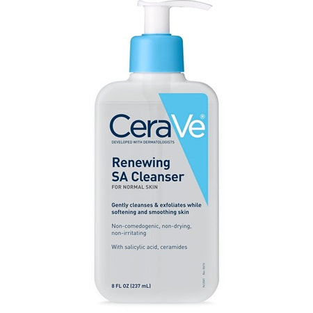 Cerave® Renewing SA Facial Cleanser for Soft Smooth Skin - BeHope