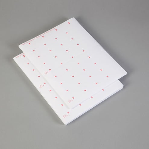 Pre-printed Label Multipurpose Label Fuchsia / White Paper - Behope