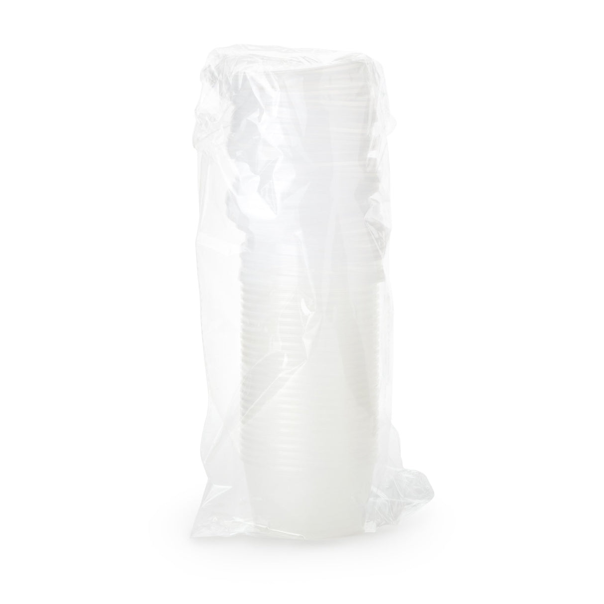 Dawn Mist® Denture Cup 8 oz. Clear Snap-On Lid Single Patient Use - BeHope