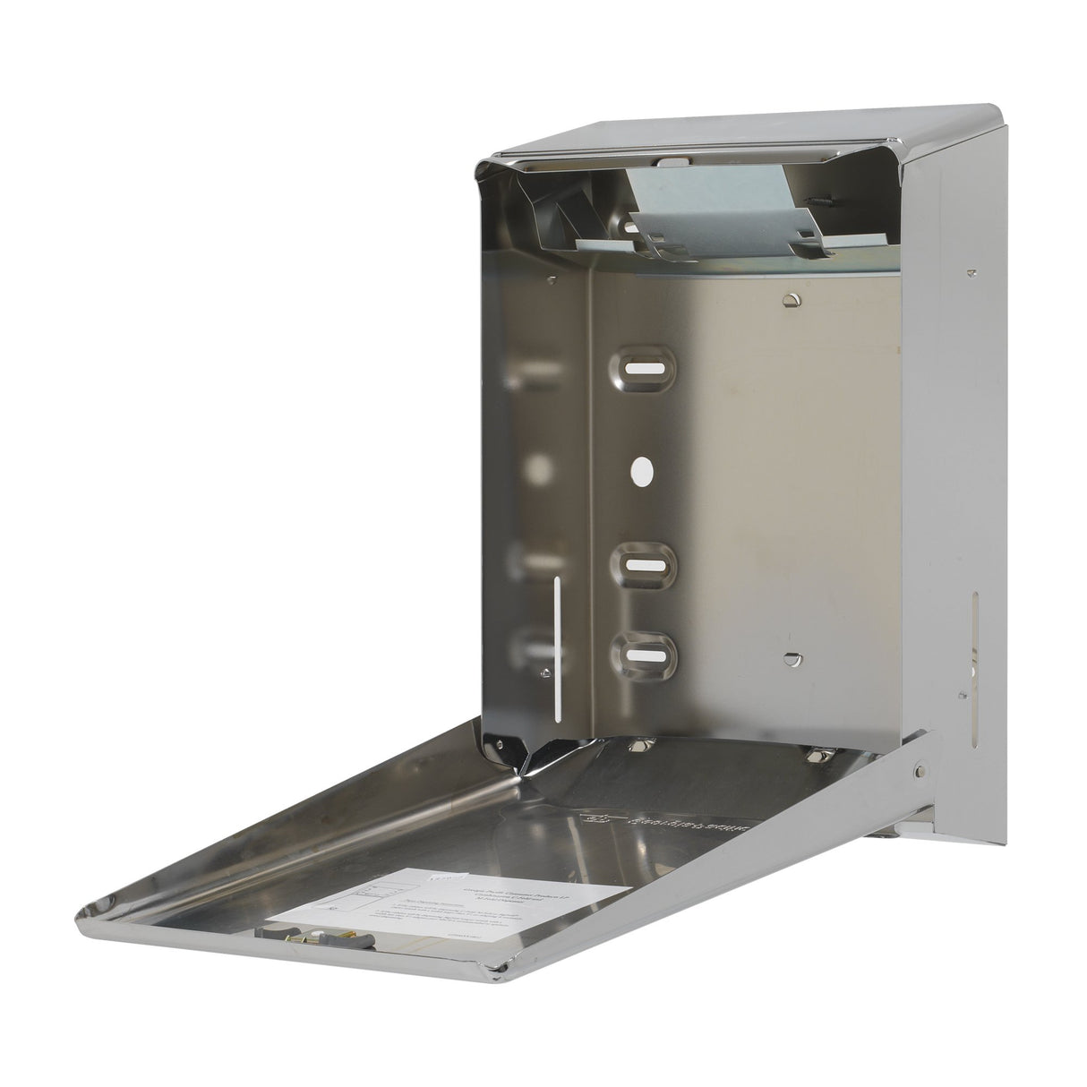 Paper Towel Dispenser Georgia-Pacific Chrome Metal Manual 600 Count Wall Mount - BeHope
