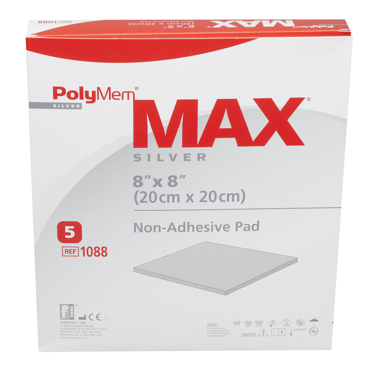 Polymem® Max Silver Foam Dressing for Heavy Drainage Sterile - BeHope