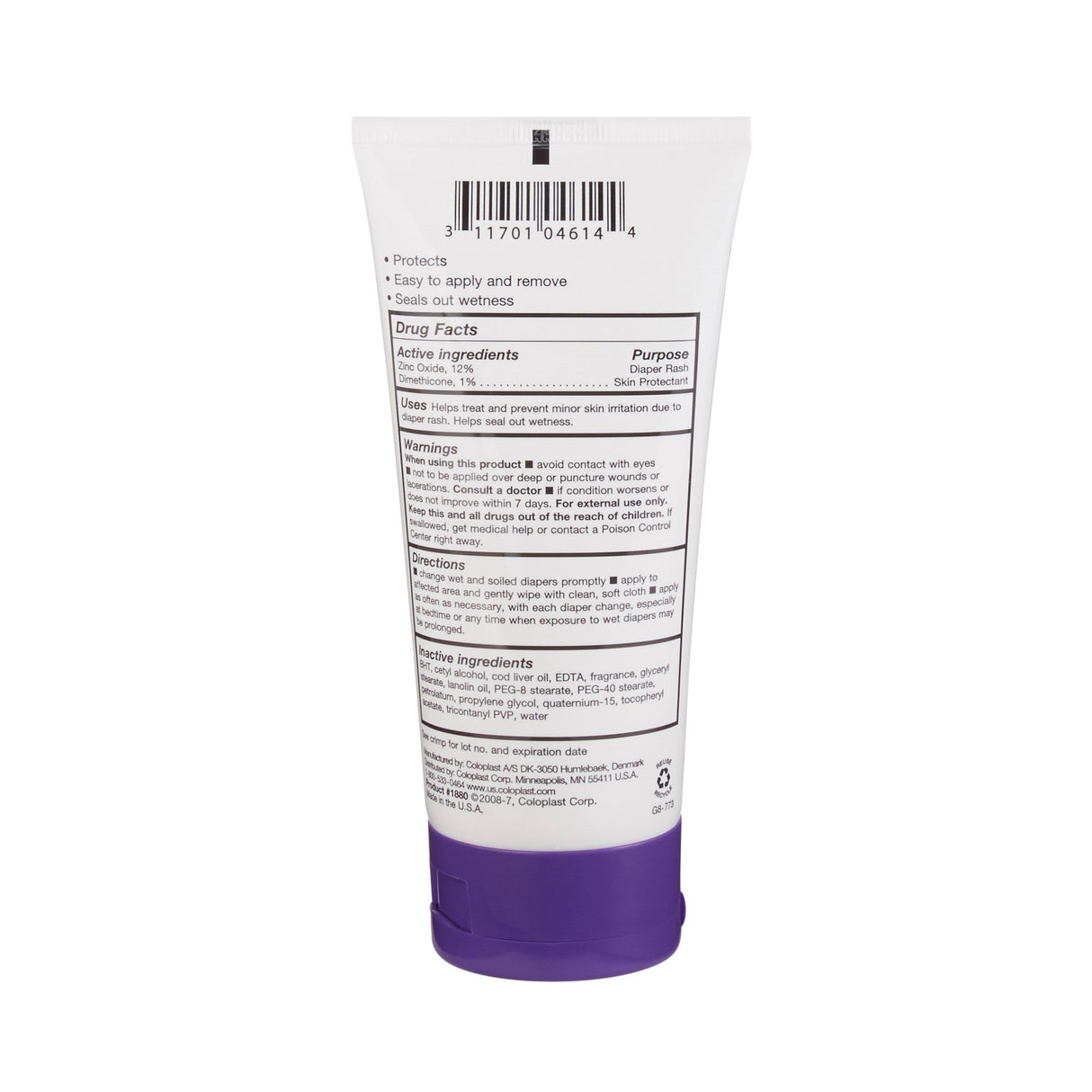 Skin Protectant Baza® Protect 5 oz. Tube Scented Cream CHG Compatible - BeHope