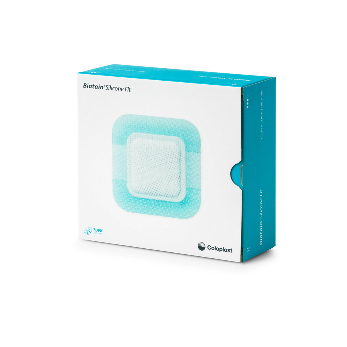 Silicone Foam Dressing Biatain® Silicone Fit 4 X 4 Inch With Border Film Backing Silicone Adhesive Sacral Sterile - BeHope