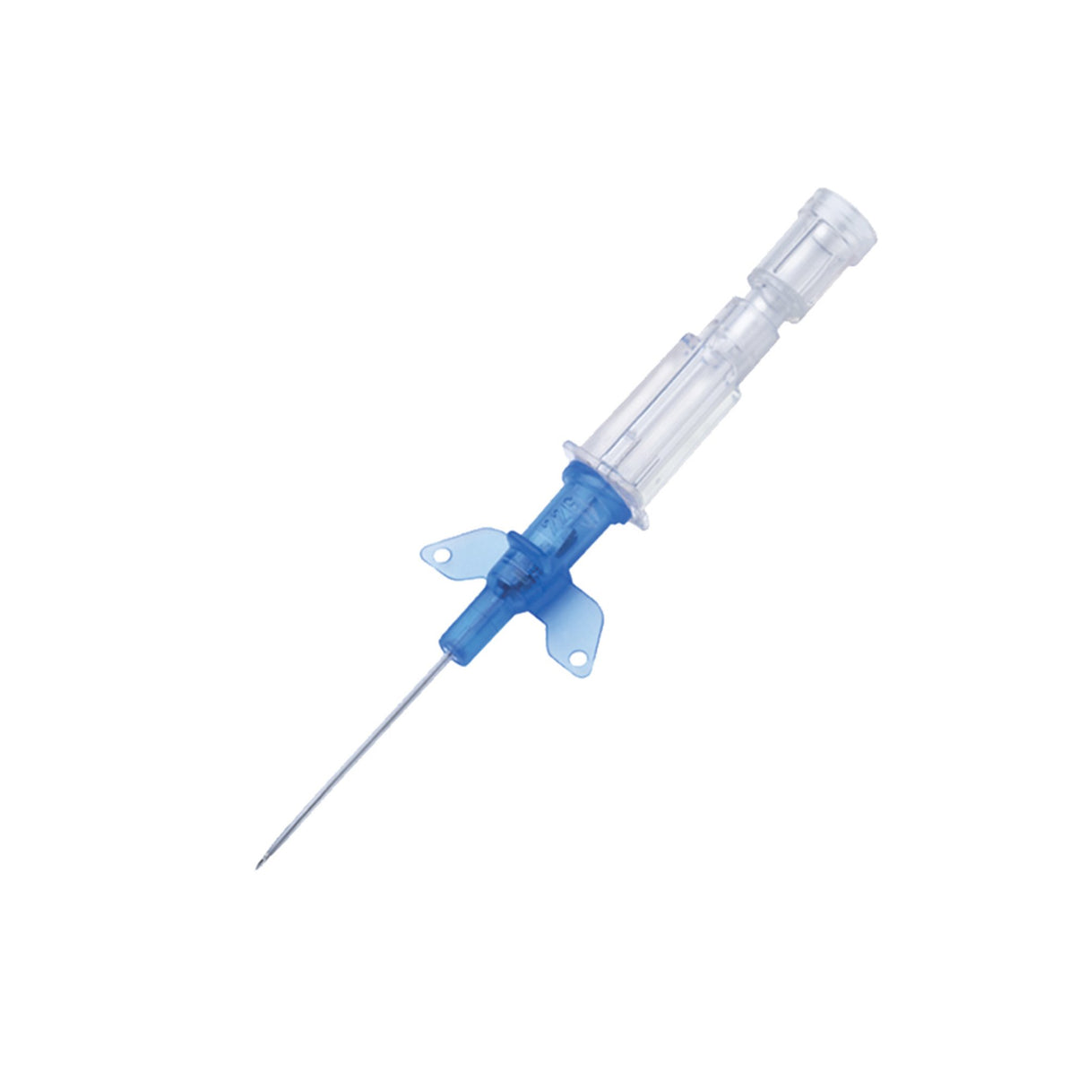 Peripheral IV Catheter Introcan Safety® 14 Gauge 1-1/4 Inch FEP Polymer Straight Hub Non Blood Control Passive Safety - BeHope