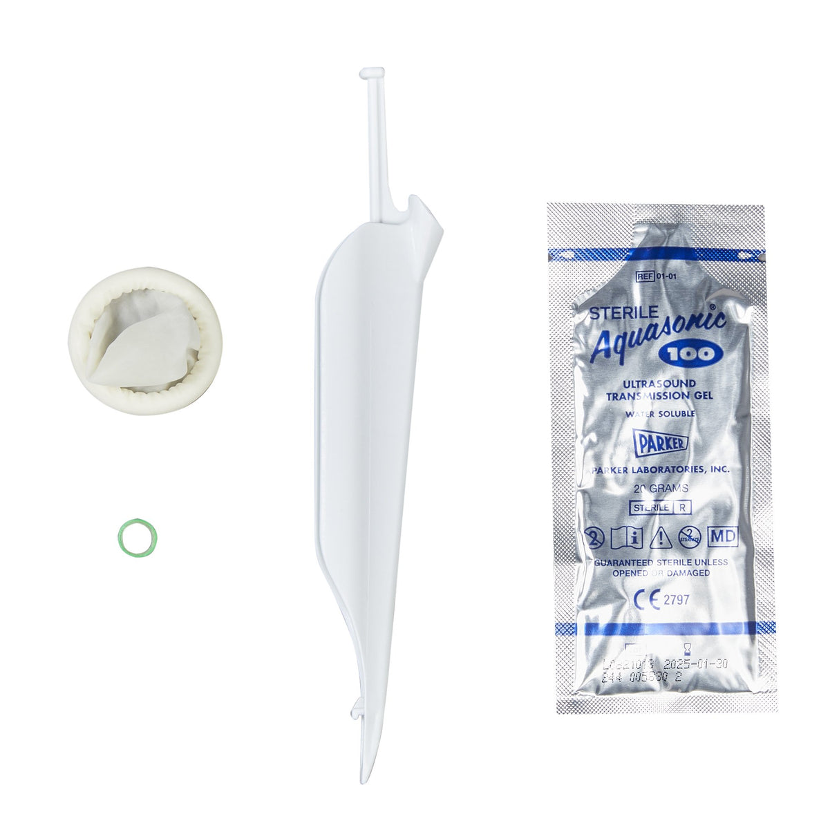 Endocavity Needle Guide 1.4 OD X 7.9 L Inch, Latex, Sterile, Disposable - BeHope