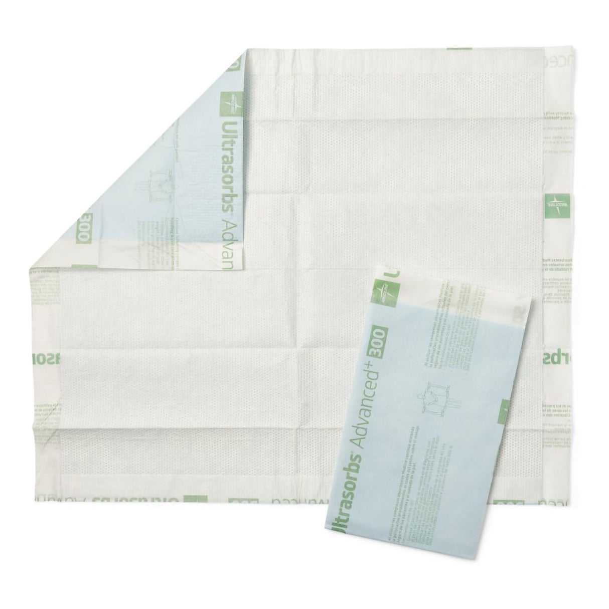 Disposable Underpad Ultrasorbs AP® 30 X 36 Inch Polymer Heavy Absorbency - BeHope