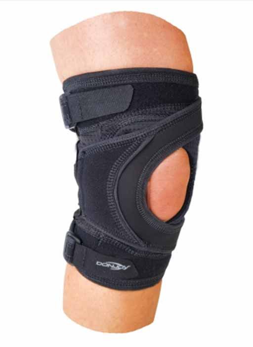 Knee Brace Tru-Pull Lite® Small Strap Closure 15-1/2 to 18-1/2 Inch Circumference Left Knee - BeHope