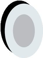 Silver Foam Dressing PolyMem® Shapes® 3-1/2 X 5 Inch Oval Sterile - BeHope