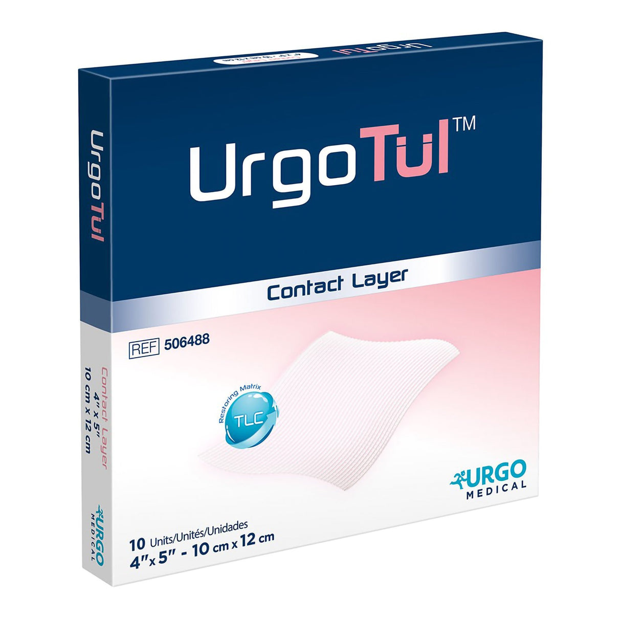 Impregnated Contact Layer Dressing UrgoTul™ 4 X 5 Inch Sterile - BeHope