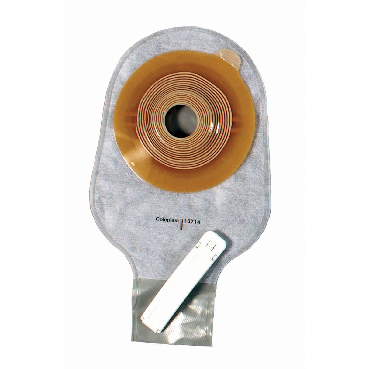 Colostomy Pouch Assura® One-Piece System Convex, Trim to Fit 3/4 to 1-3/4 Inch Stoma Drainable - BeHope