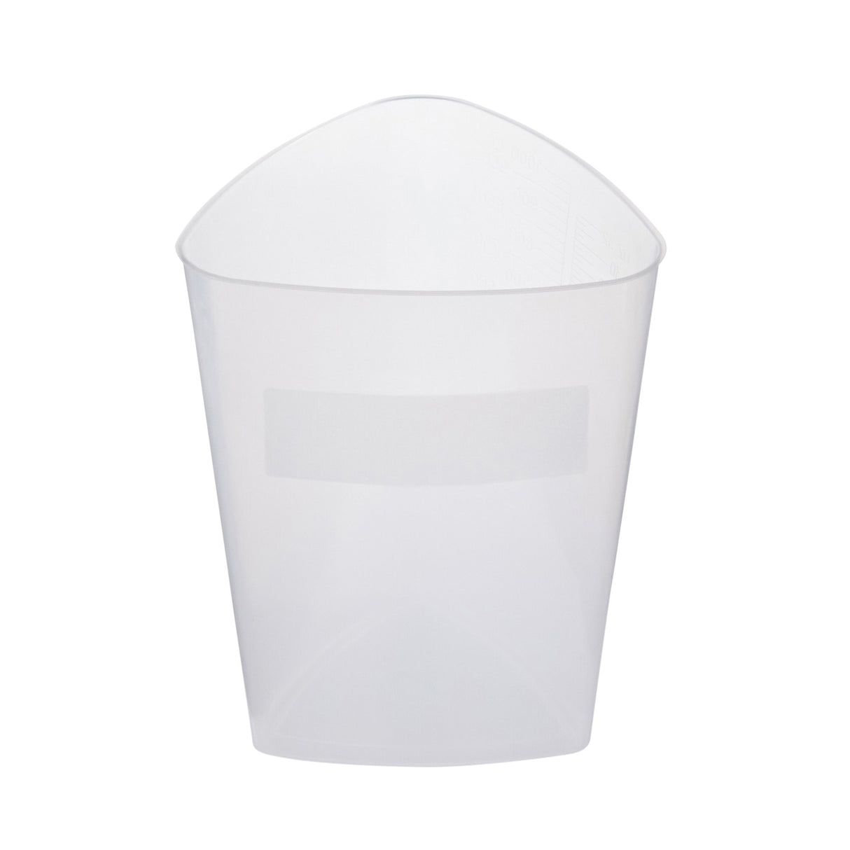 Graduated Container Mckesson Translucent with Frosted Panel - BeHope