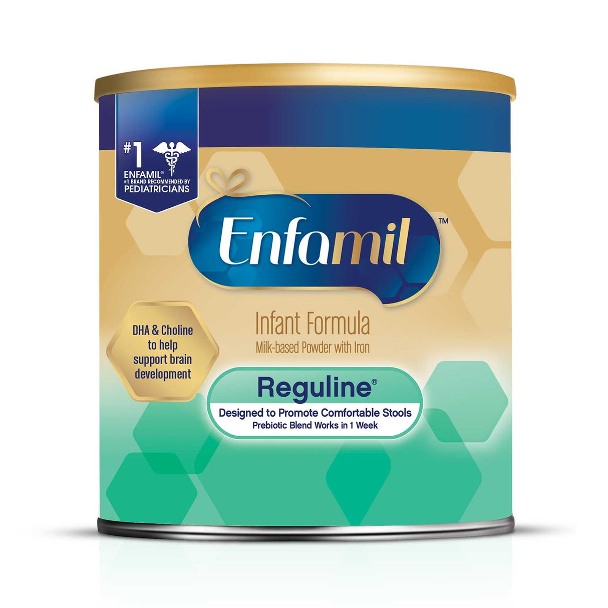 Infant Formula Enfamil® Reguline® Unflavored 12.4 oz. Canister Powder Prebiotic Loose Stool - BeHope