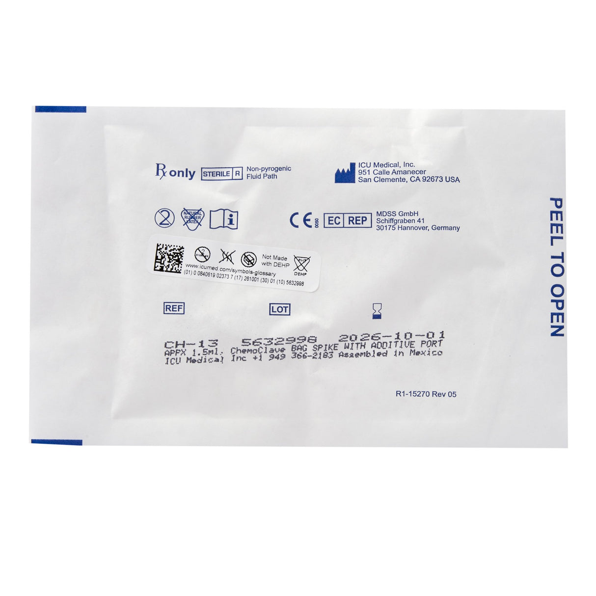 Bag Access Spike ChemoClave® - BeHope