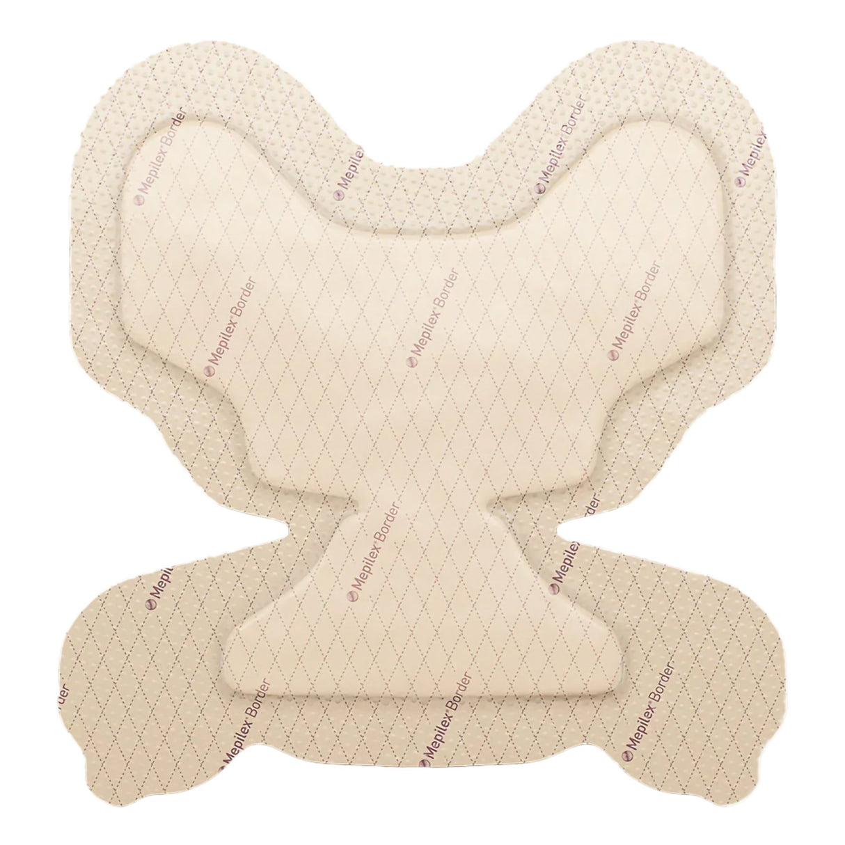 Foam Dressing Mepilex® Border Heel 8-3/5 X 9 Inch With Border Film Backing Silicone Adhesive Heel Sterile - BeHope