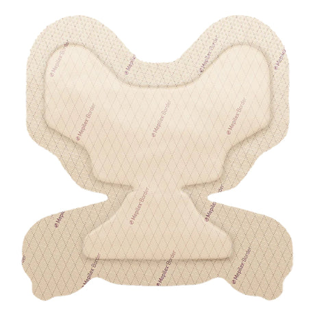 Foam Dressing Mepilex® Border Heel 8-3/5 X 9 Inch With Border Film Backing Silicone Adhesive Heel Sterile - BeHope