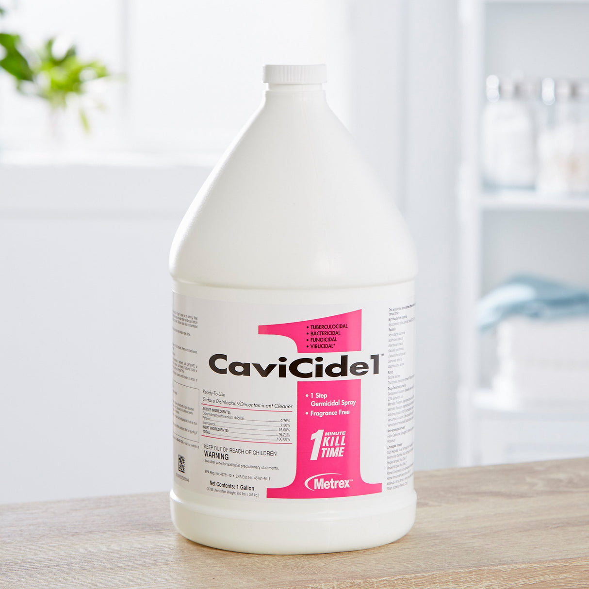Surface Disinfectant Cleaner CaviCide1™ Alcohol Based Manual Pour Liquid 1 gal. Jug Alcohol Scent NonSterile - BeHope