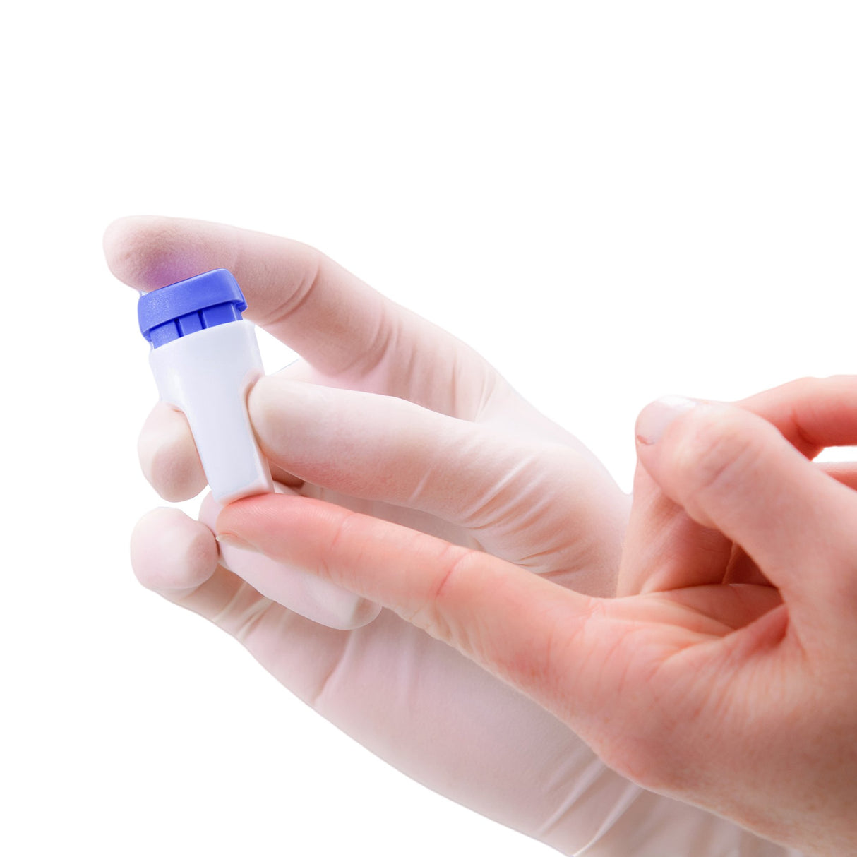 Safety Lancet McKesson 23 Gauge Retractable Push Button Activation Finger - BeHope