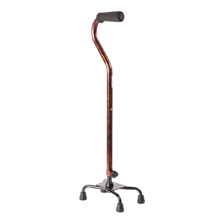 Small Base Quad Cane DMI 29 to 38 Inch Height Copper - BeHope