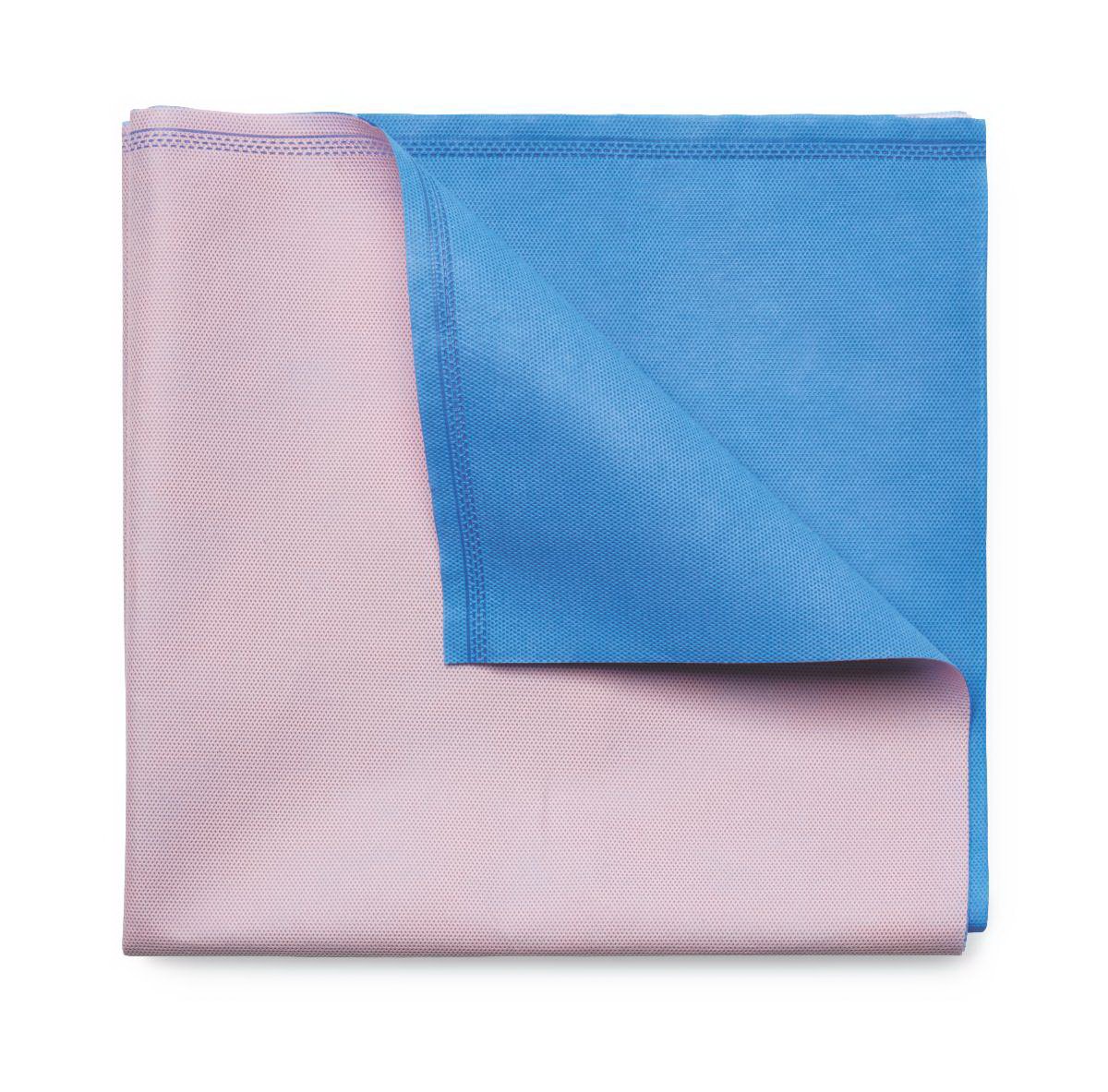 Surgical Instrument Wrap 36 X 36 Inch, Blue and Pink, SMS Polypropylene - BeHope