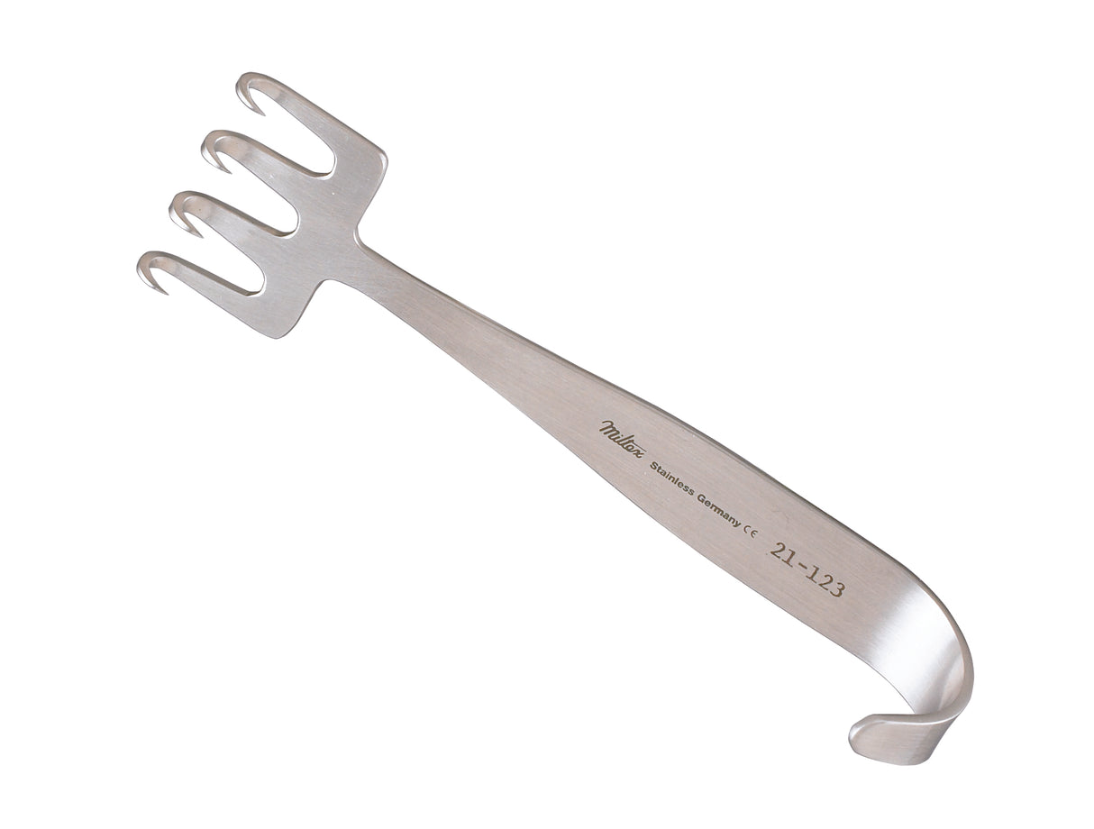 Flap Rake Retractor Miltex® Freeman 4-1/4 Inch Length OR Grade - BeHope