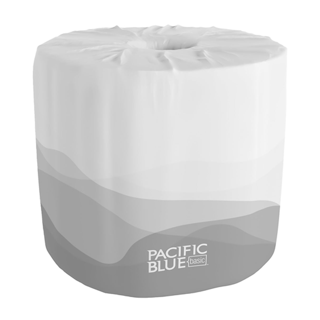 Toilet Tissue Pacific Blue Basic® White 2-Ply Standard Size Cored Roll 550 Sheets 3-4/5 X 4 Inch - BeHope