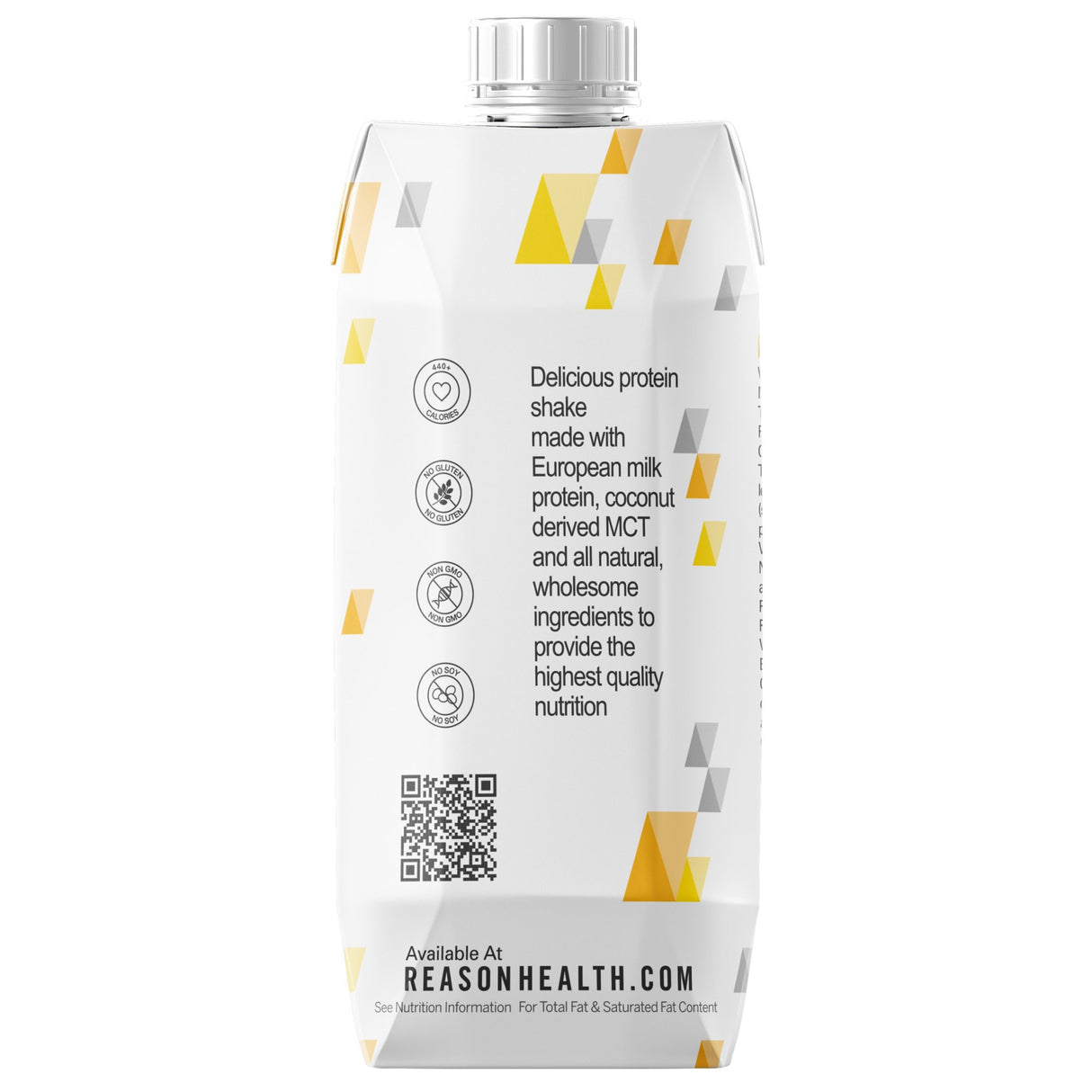 Oral Supplement Reason™ Vanilla Flavor Liquid 11 oz. Reclosable Carton - BeHope