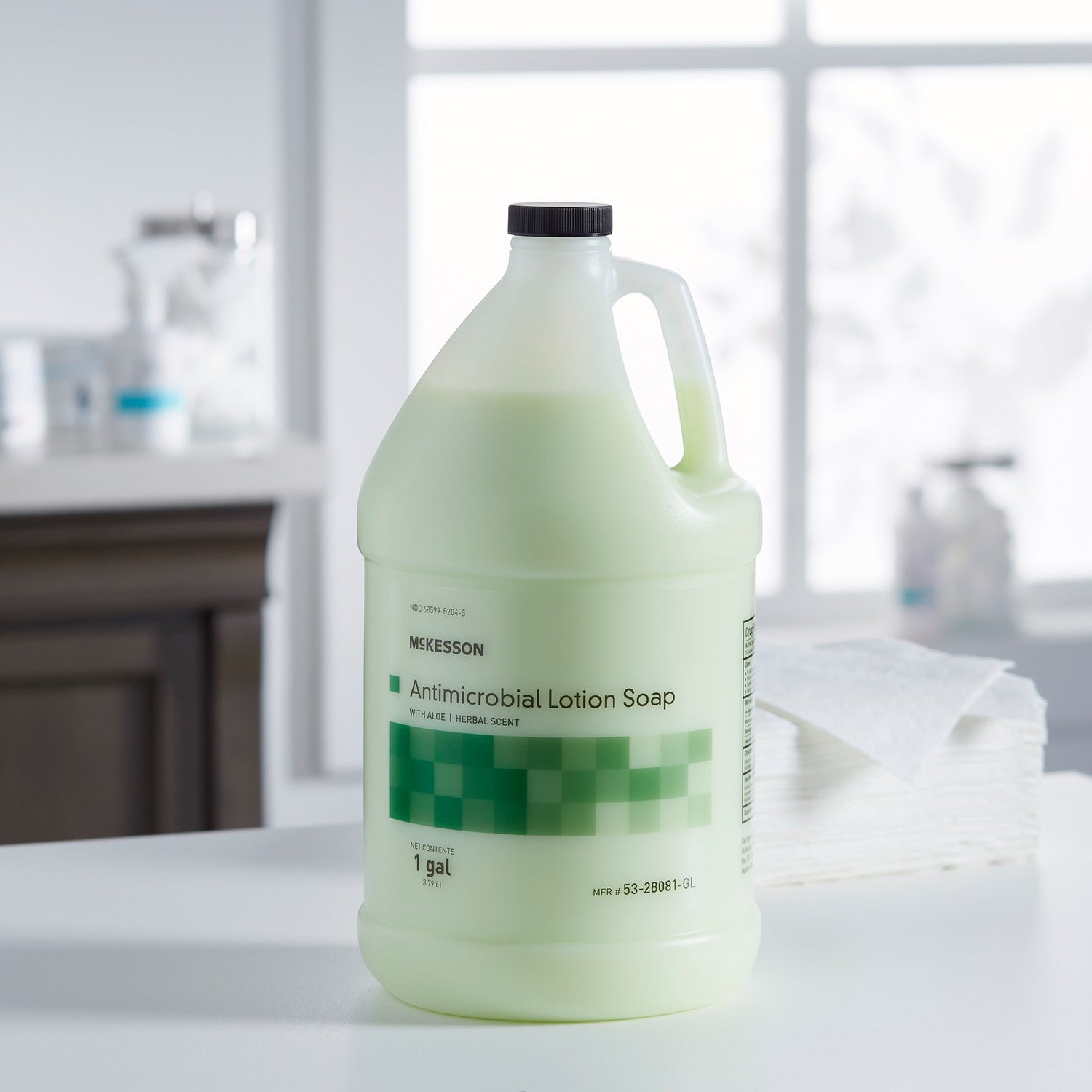 Antimicrobial Soap McKesson Lotion 1 gal. Jug Herbal Scent - BeHope