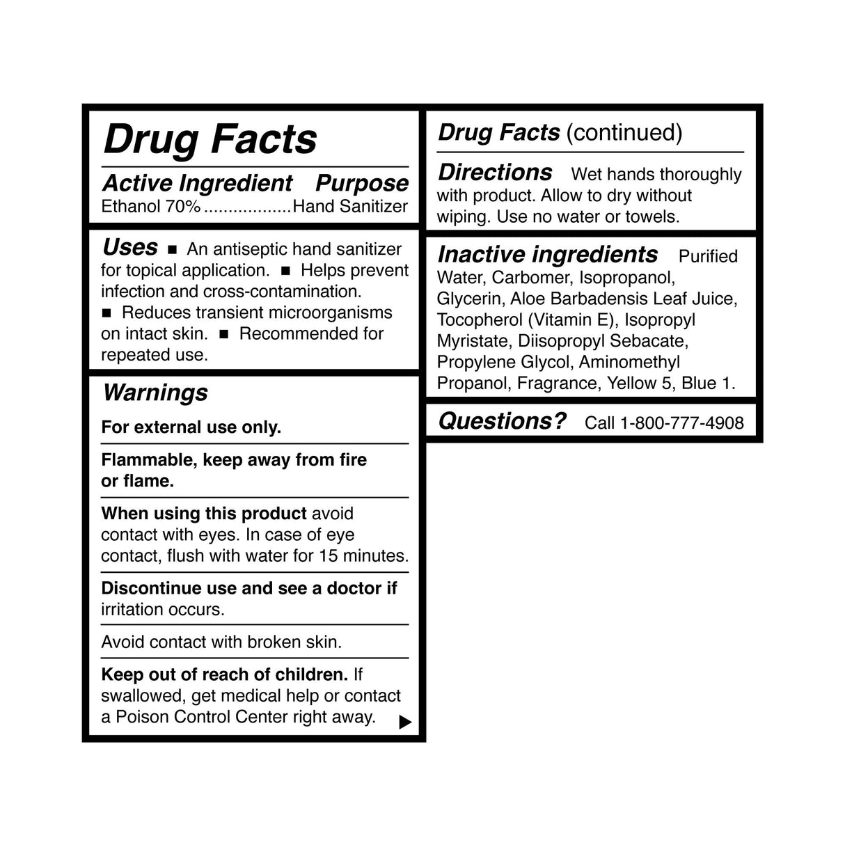 Hand Sanitizer with Aloe McKesson Premium 18 oz. Ethyl Alcohol Gel Pump Bottle - BeHope