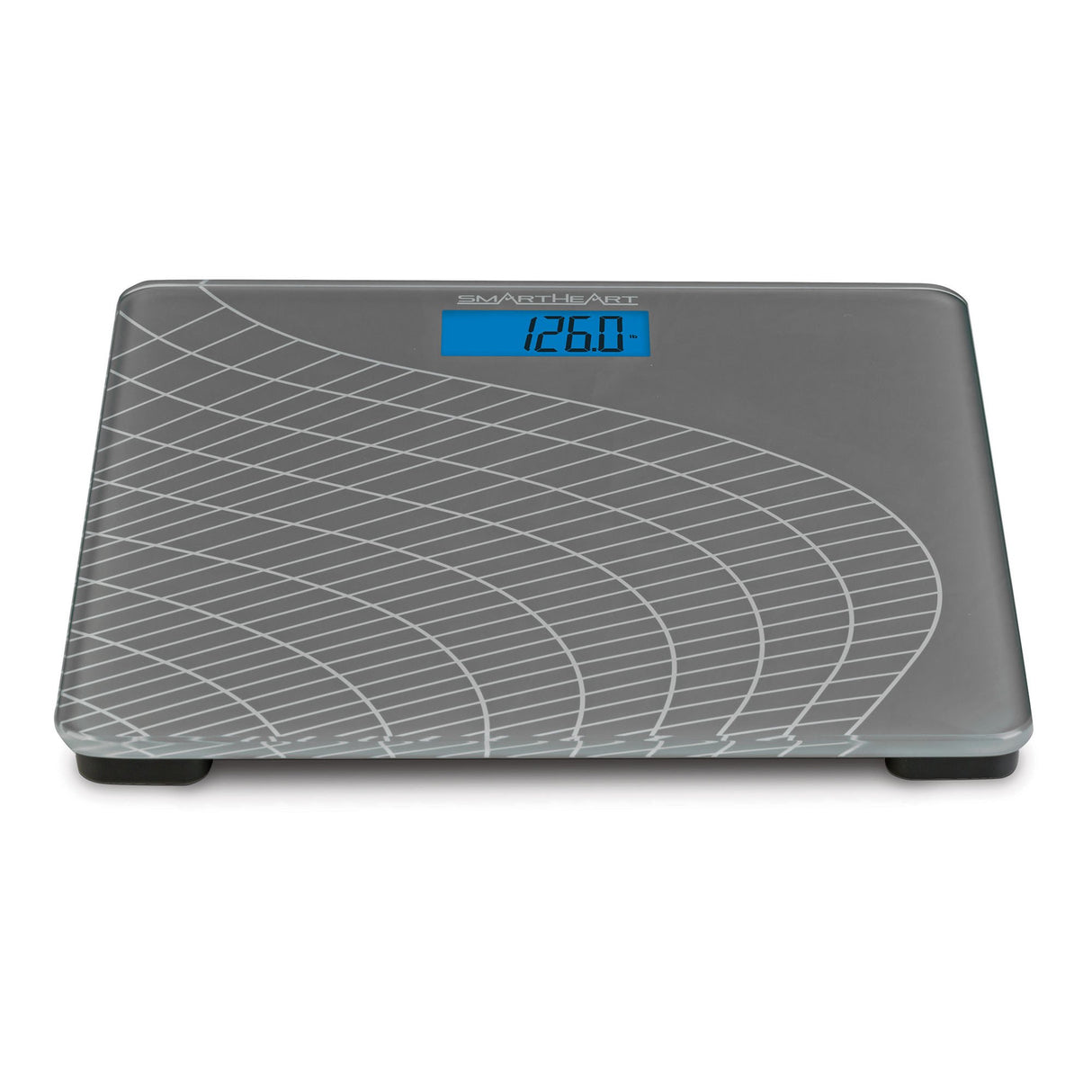Floor Scale Veridian® Digital Display 438 lbs. / 199 kg Capacity Gray Battery Operated - BeHope
