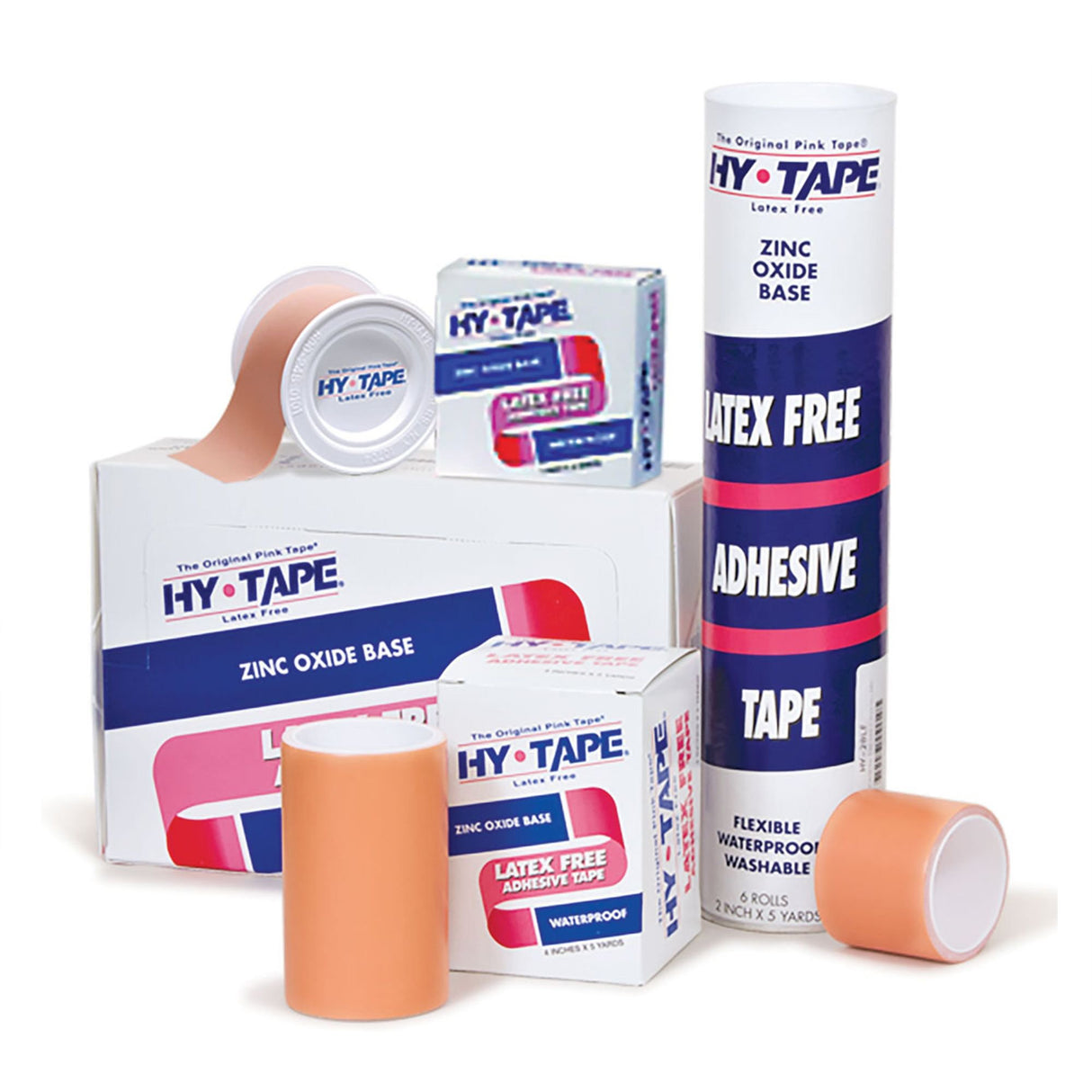 Hy-tape® Waterproof Medical Tape Gentle Zinc Oxide Adhesive for Sensitive Skin - BeHope