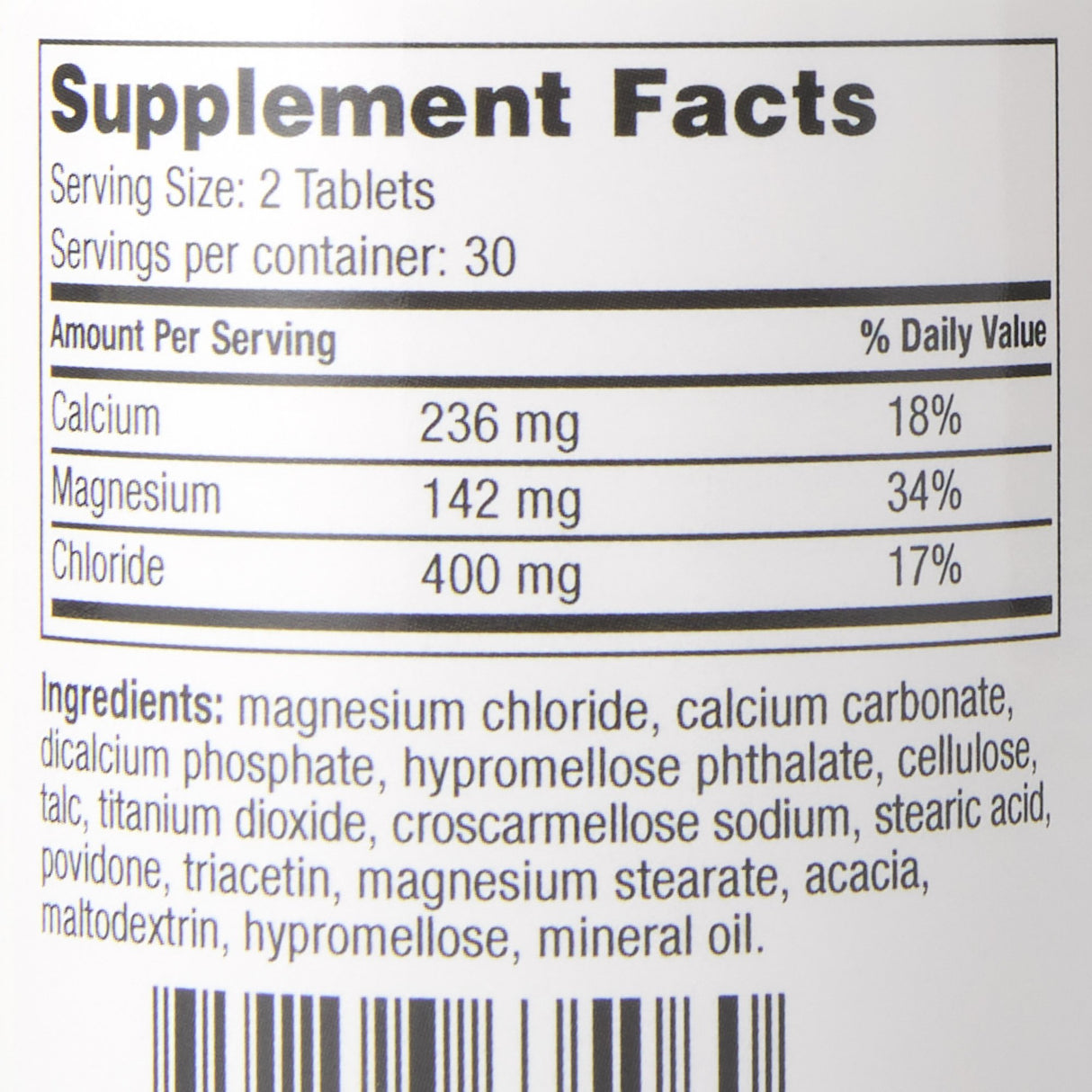 Geri-care® Mineral Supplement Calcium Magnesium Chloride Enteric Coated Tablets - BeHope