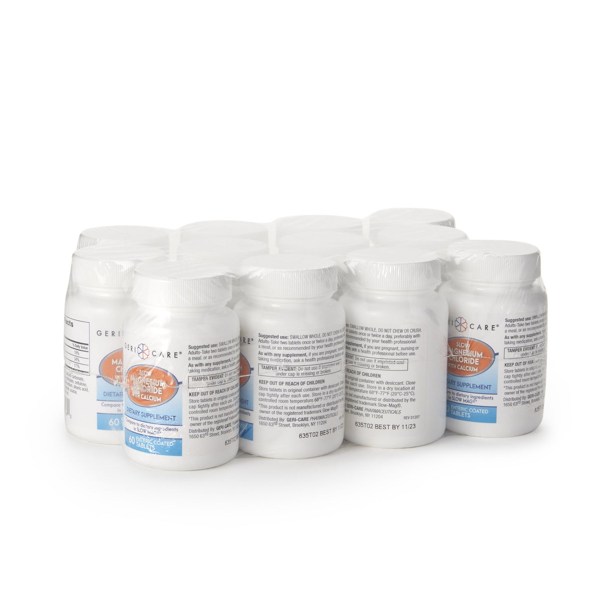 Geri-care® Mineral Supplement Calcium Magnesium Chloride Enteric Coated Tablets - BeHope