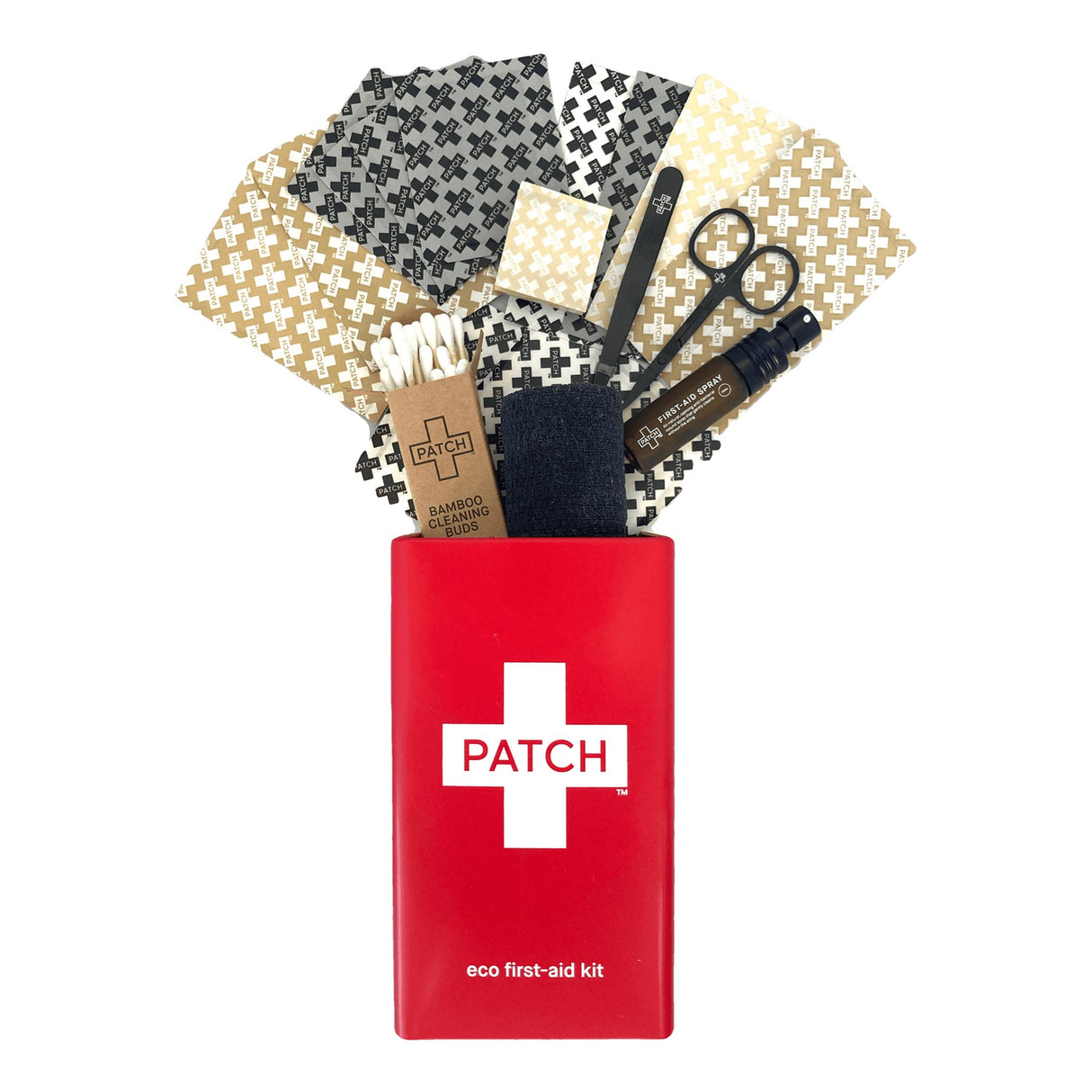 First Aid Kit PATCH™ Eco Tin Container - BeHope