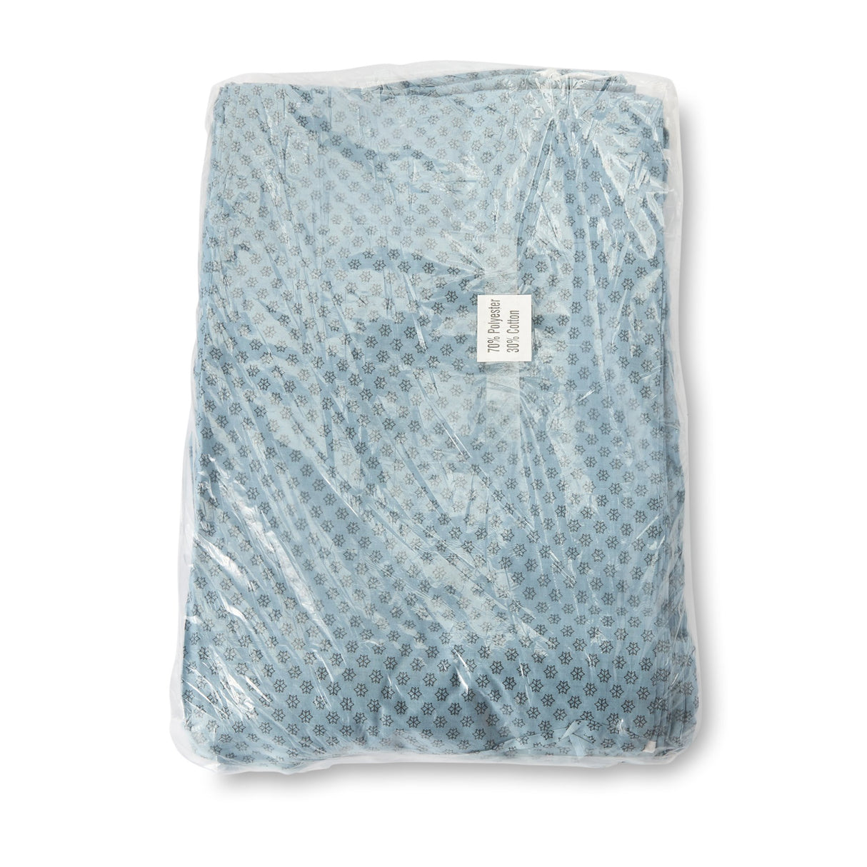 Patient Exam Gown One Size Fits Most Blue / White Print Reusable - BeHope