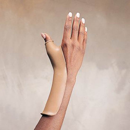 Splinting Material Rolyan® Polyflex II™ Solid 1/8 X 18 X 24 Inch Thermoplastic Beige - BeHope