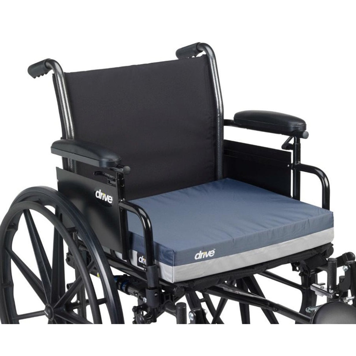 Seat Cushion Gel "E" 16 W X 16 L X 3 D Inch Foam / Gel - BeHope