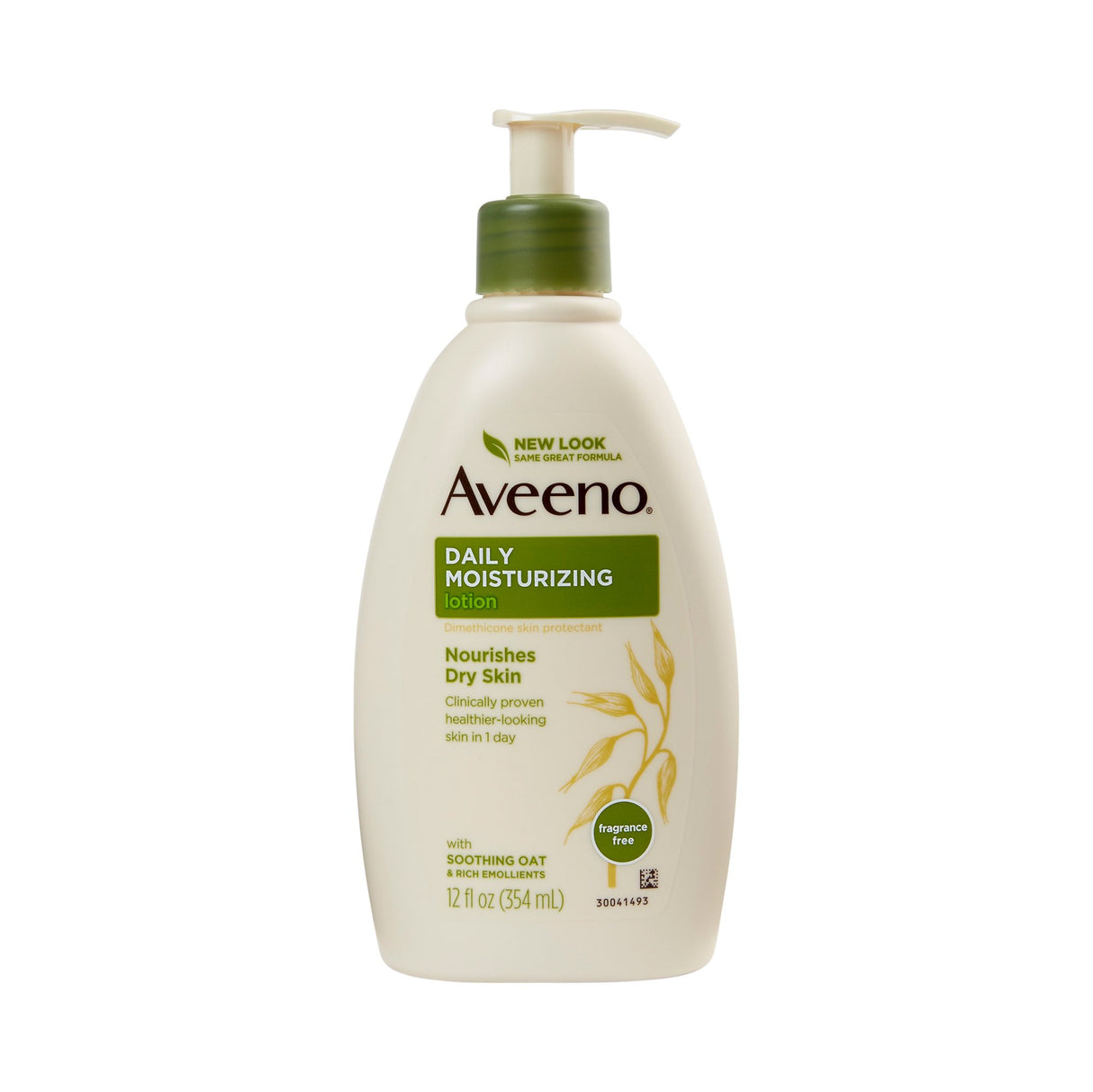 Hand and Body Moisturizer Aveeno® 12 oz. Pump Bottle Unscented Lotion - BeHope