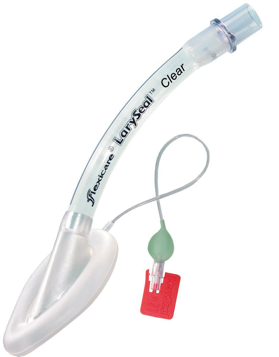 Curved Laryngeal Mask Laryseal™ Clear Pvc Single Patient Use Sterile - BeHope
