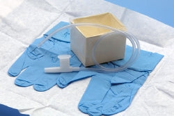 Suction Catheter Kit Tri-Flo® Cath-N-Glove® 8 Fr. Beveled Tip - BeHope