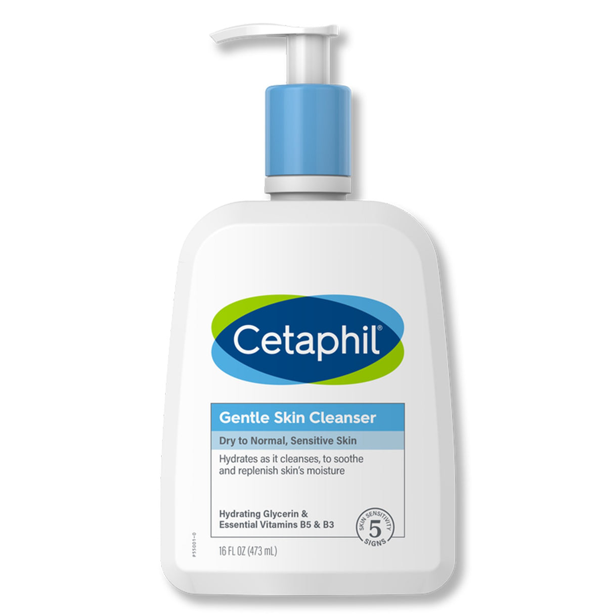 Facial Cleanser Cetaphil® Gentle Skin Cleanser Lotion 16 oz. Pump Bottle Unscented - BeHope