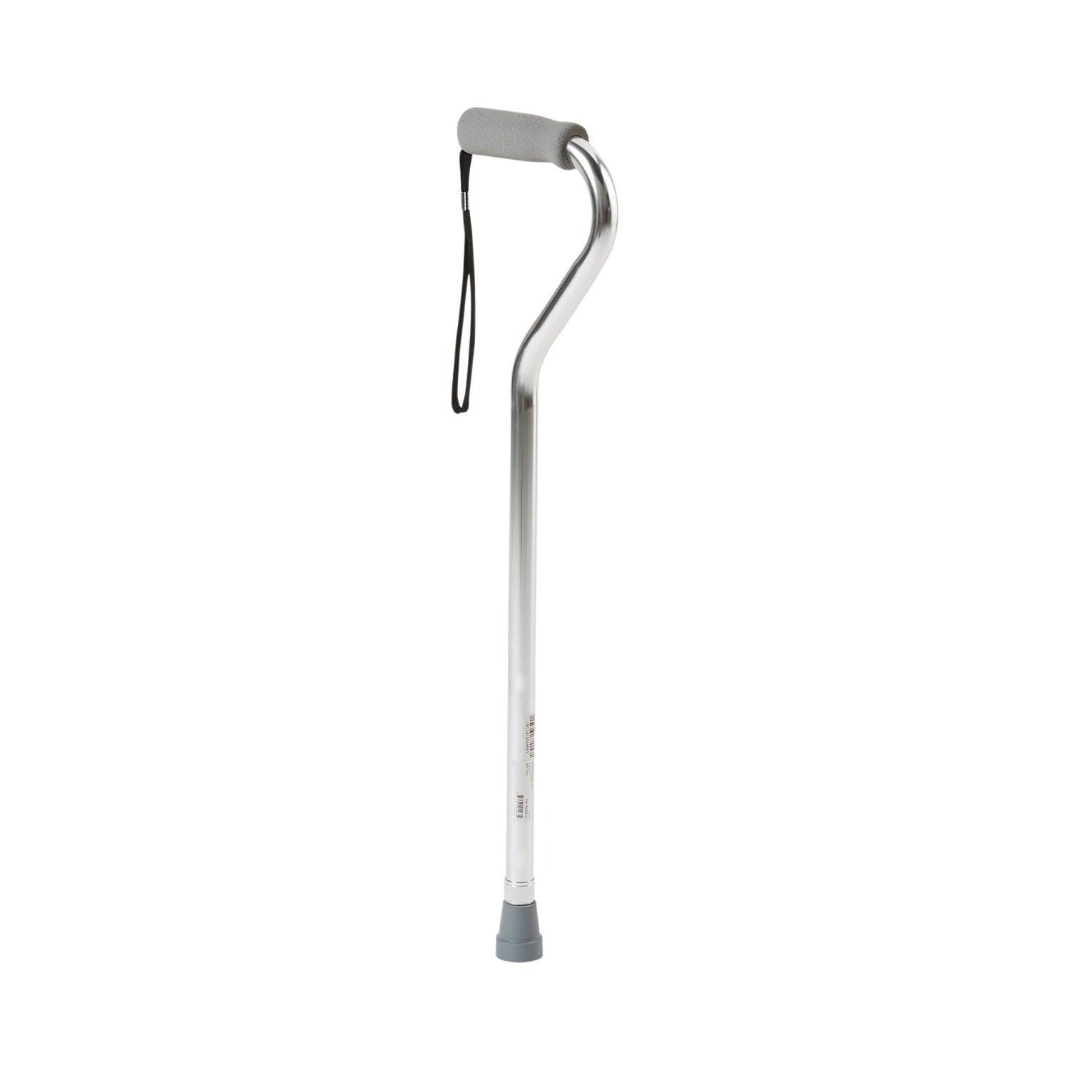 Offset Cane McKesson Aluminum 30 to 39 Inch Height Silver - BeHope