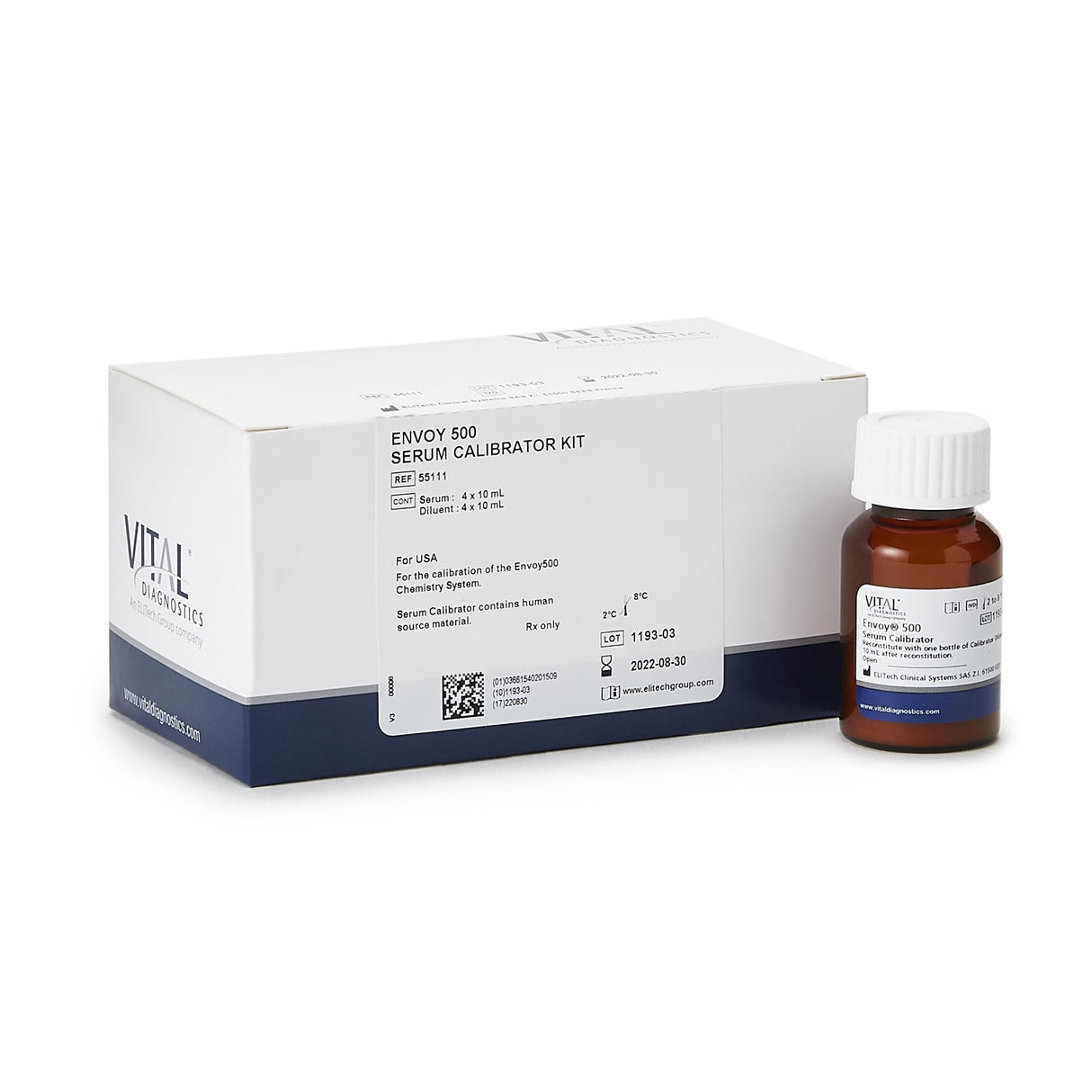 Calibrator Envoy® Serum 4 X 10 mL For Envoy 500 Chemistry Analyzers - BeHope