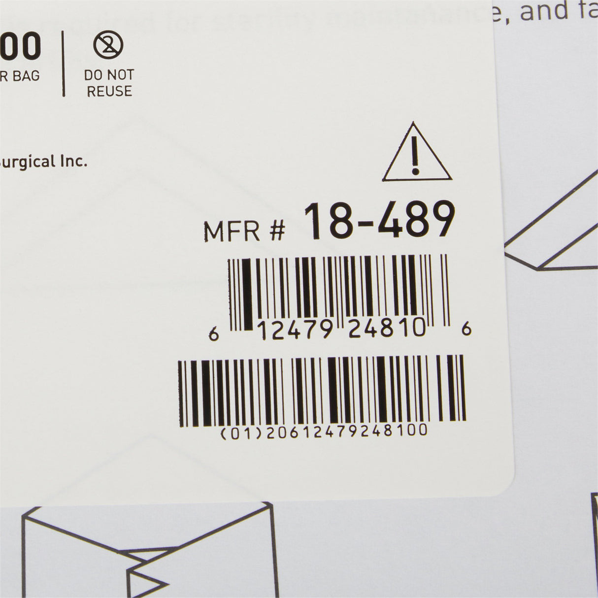 McKesson Sterilization Wrap Blue 30 X 30 Inch Single Layer Cellulose Steam / EO Gas - BeHope