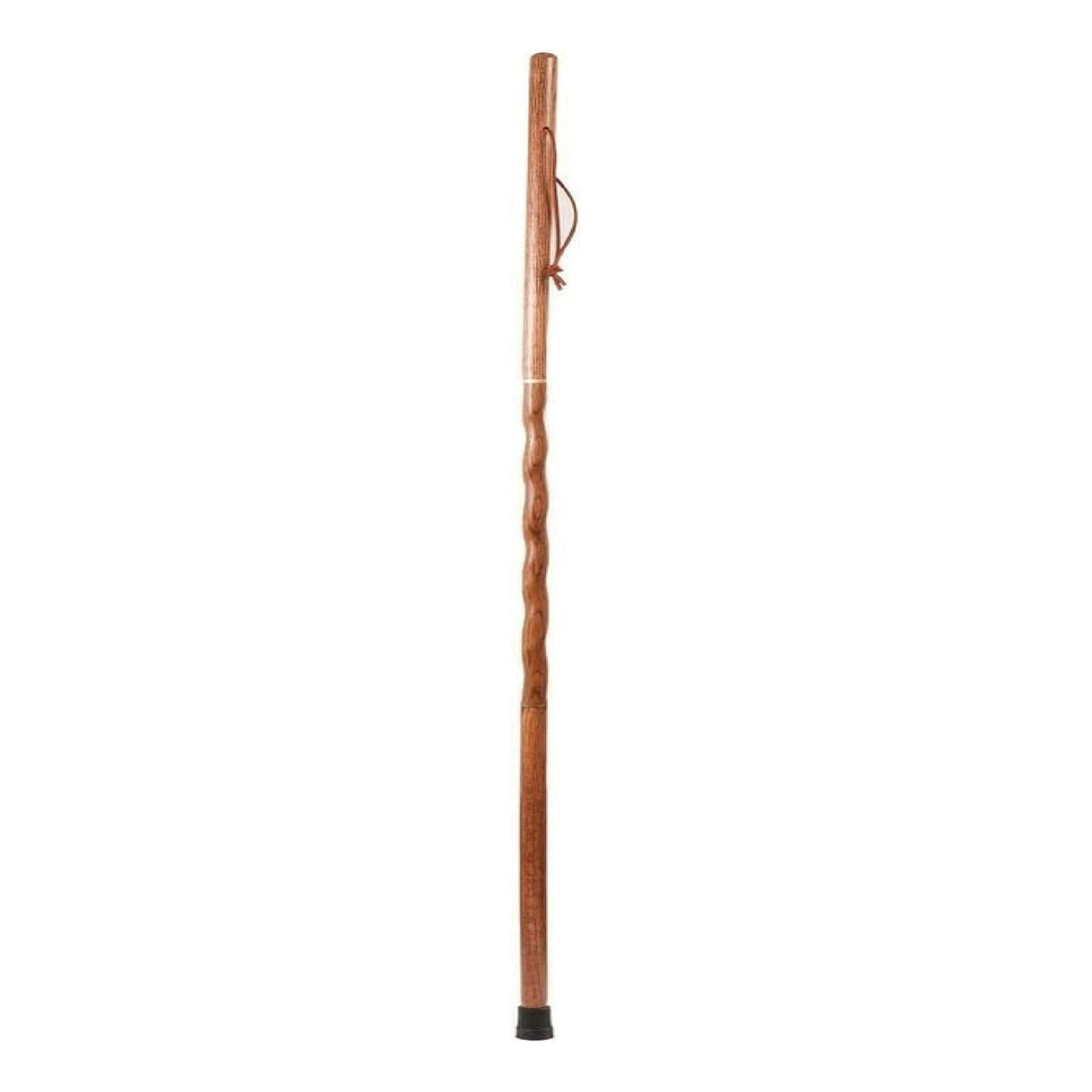 Walking Stick Brazos™ Twisted Traveler's Stick Wood 55 Inch Height Red Oak - BeHope