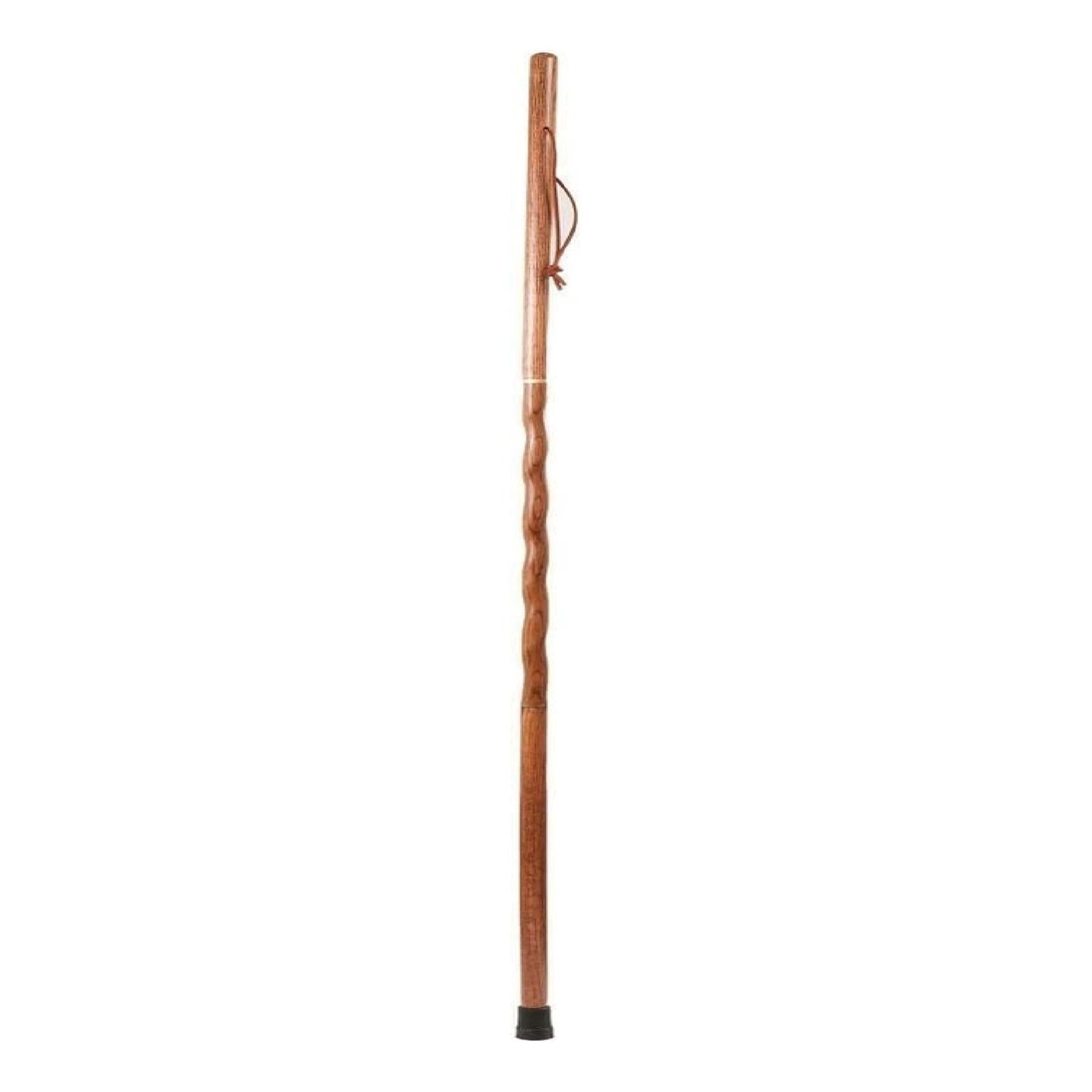 Walking Stick Brazos™ Twisted Traveler's Stick Wood 55 Inch Height Red Oak - BeHope