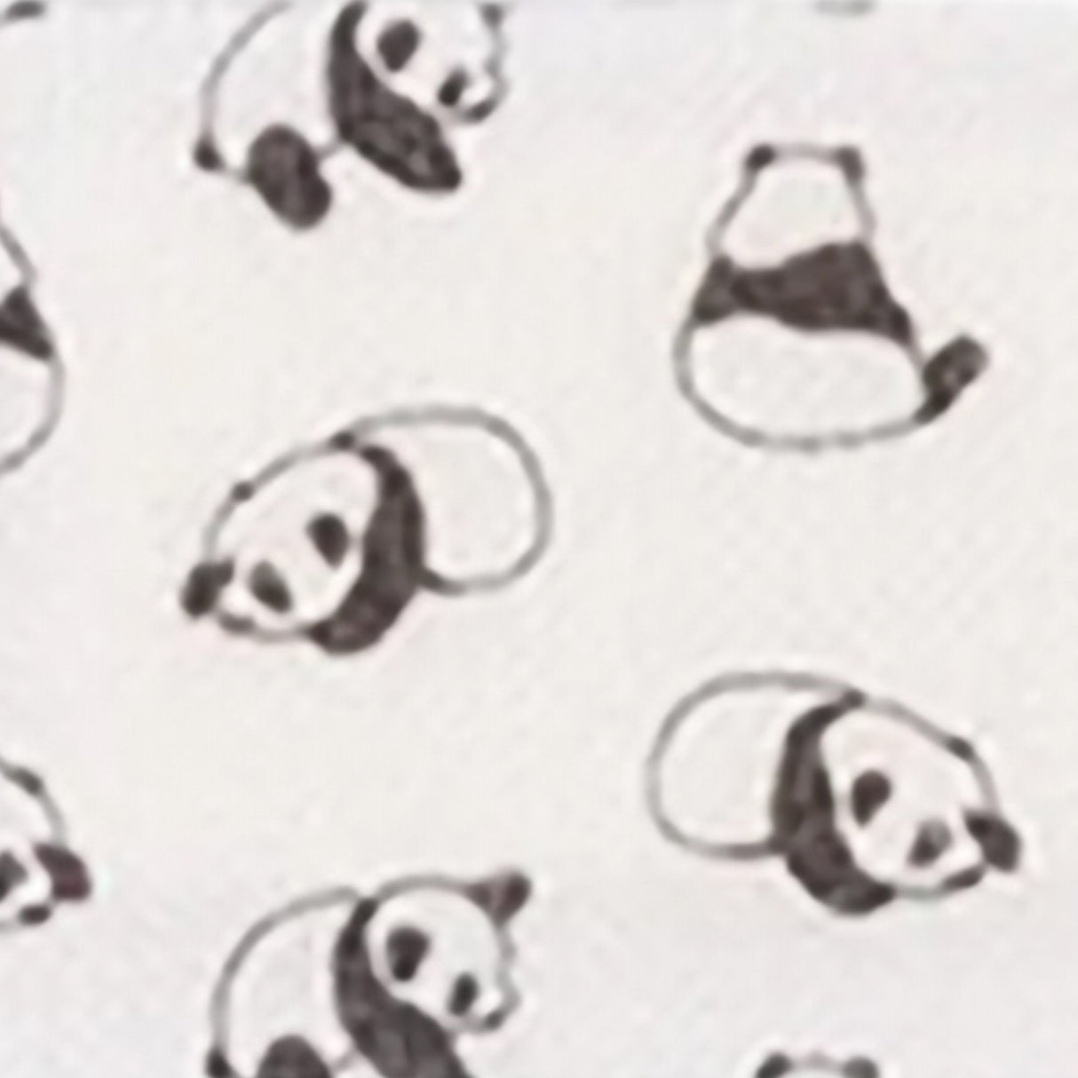 Adhesive Strip Patch™ Kids Bamboo / Coconut Oil Kid Design (Pandas) 2 X 3 Inch / 3 X 3 Inch Sterile - BeHope