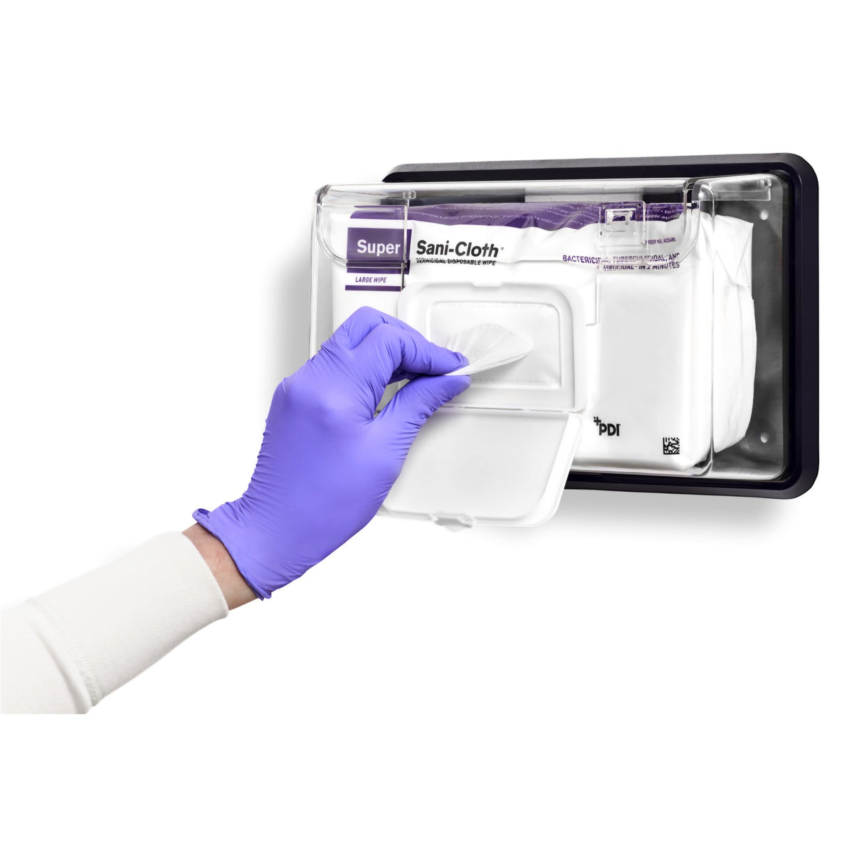 Surface Disinfectant Cleaner Super Sani-Cloth® Premoistened Germicidal Manual Pull Wipe 80 Count Soft Pack Alcohol Scent NonSterile - BeHope