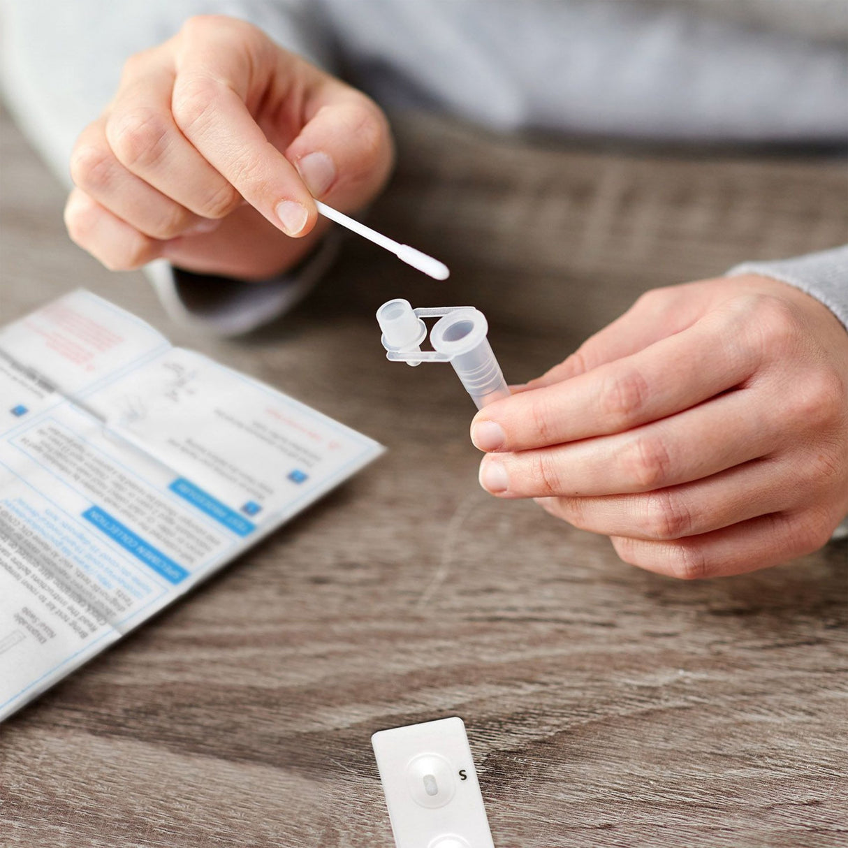 Respiratory Test Kit Advin COVID-19 Antigen Test 2 Tests per Kit - BeHope